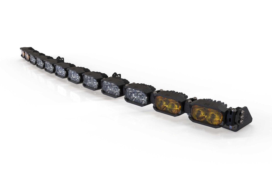 Morimoto SINGLE ROW BANGERBAR OFF ROAD LED LIGHT BAR: 12 POD / 47"