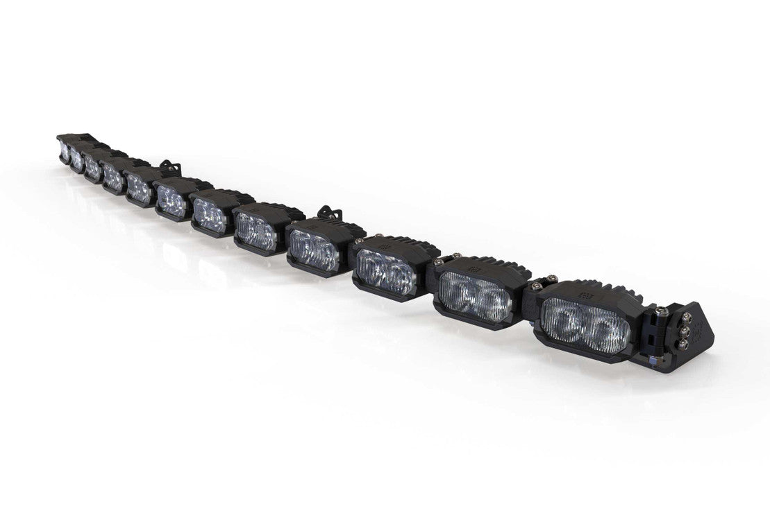 Morimoto SINGLE ROW BANGERBAR OFF ROAD LED LIGHT BAR: 12 POD / 47"