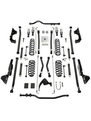 Teraflex JK 2dr: 4" Alpine CT4 Prerunner Long Arm Suspension System – No Shocks