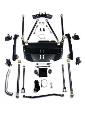 Teraflex LJ LWB: Pro LCG Long Arm Suspension System for Coilover Setup