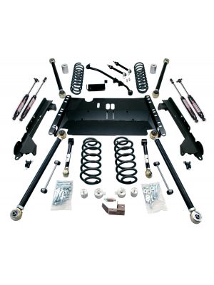 Teraflex TJ SWB: 3" Enduro LCG Long Arm Suspension System & 9550 VSS Twin-Tube Shocks