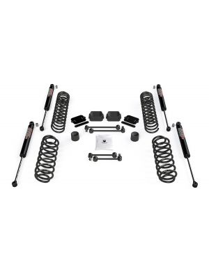 Teraflex JL 4dr: 2.5" Coil Spring Base Lift Kit & 9550 VSS Twin-Tube Shocks