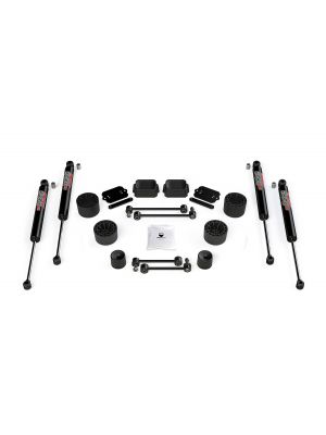 Teraflex JL 2dr Rubicon: 2.5" Performance Spacer Lift Kit & 9550 VSS Twin-Tube Shocks