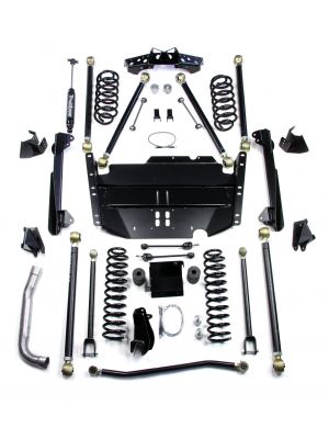 Teraflex TJ SWB: 5" Pro LCG Long Arm Suspension System – No Shocks