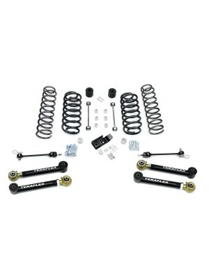 Teraflex TJ: 4" Suspension System w/ 4 Short Control Arms – No Shocks