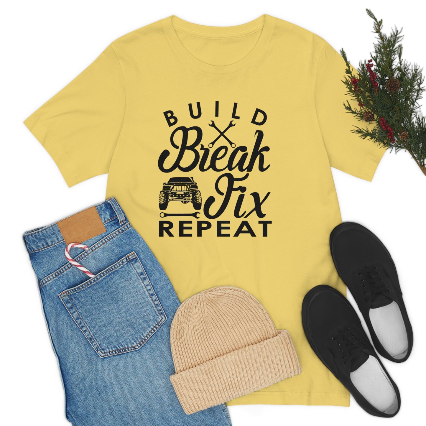 Build break fix and repeat WJ t-shirt