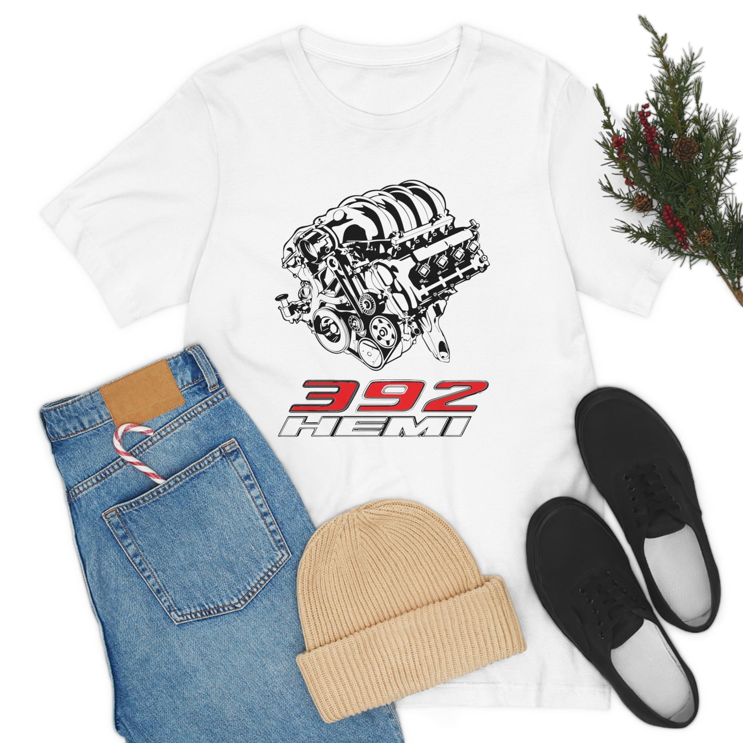 Hemi 392 engine T-shirt