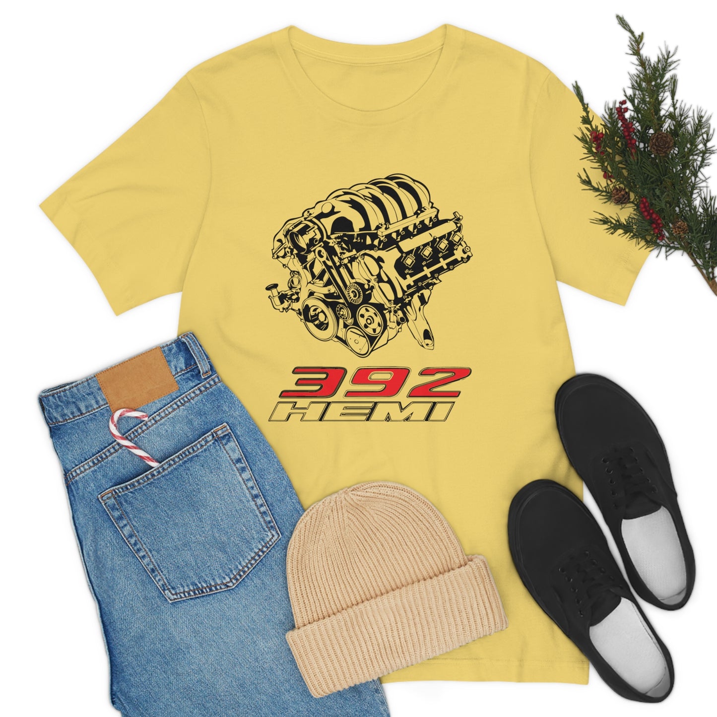 Hemi 392 engine T-shirt