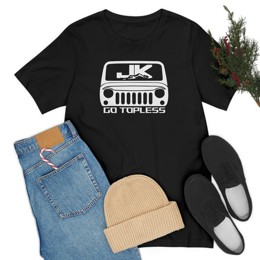 JK front go topless T-shirt