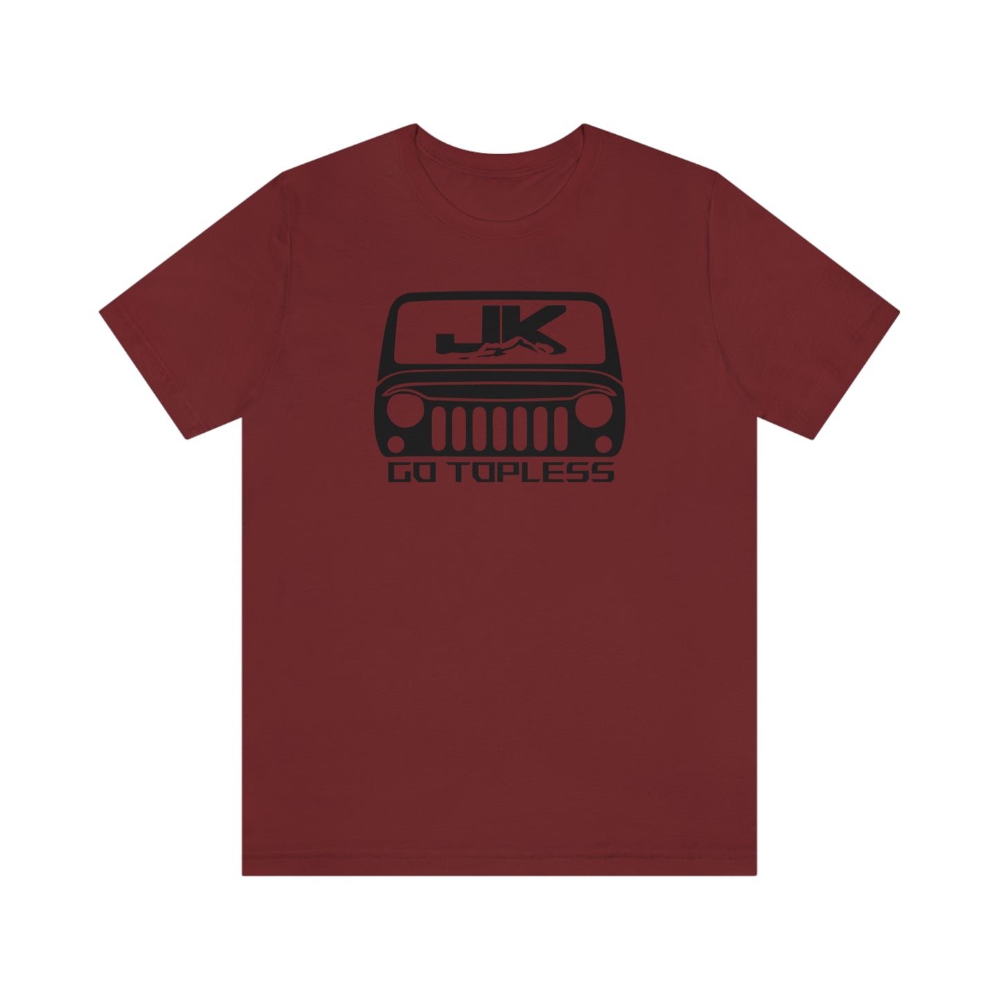 JK front go topless T-shirt