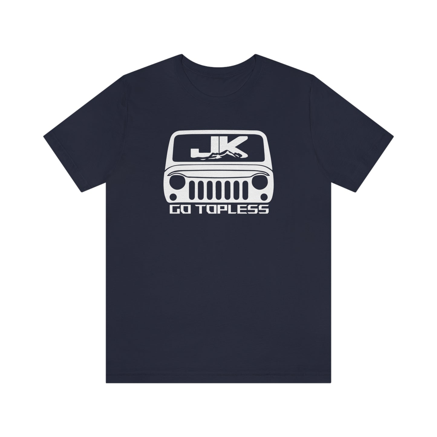 JK front go topless T-shirt