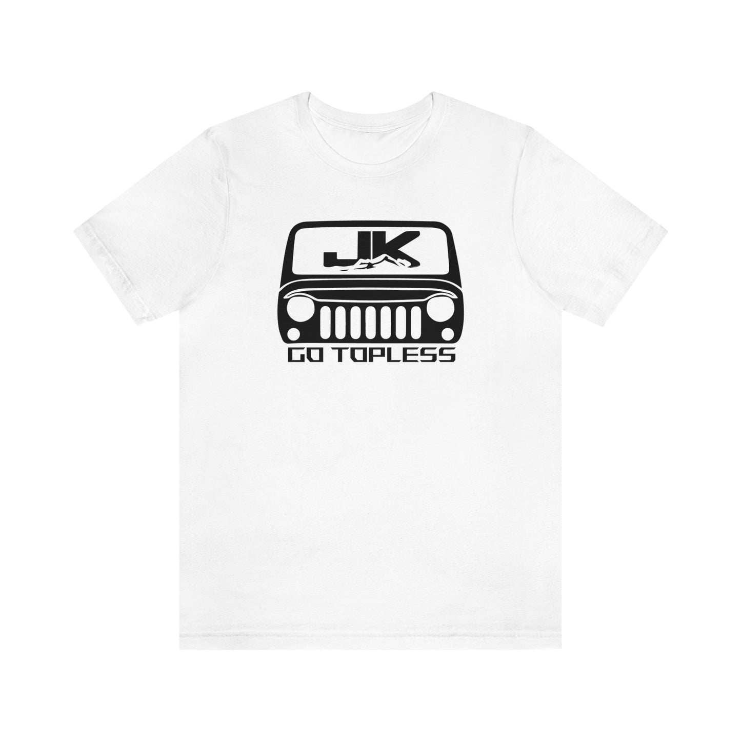 JK front go topless T-shirt