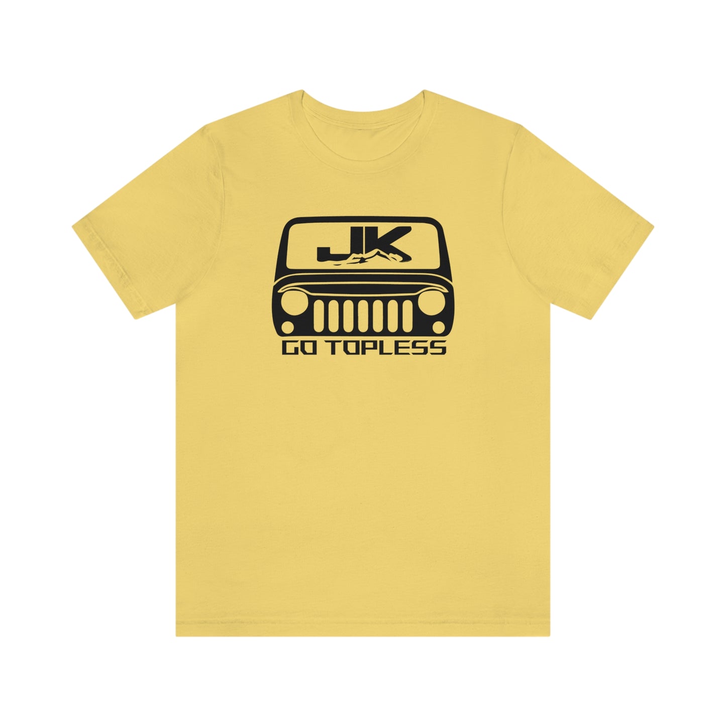 JK front go topless T-shirt